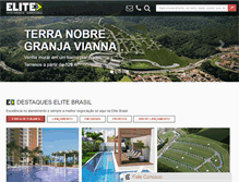 Tablet Screenshot of elitebrasil.com.br